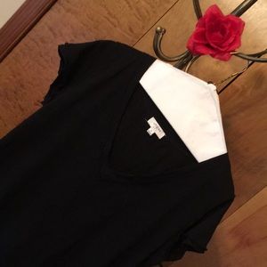 Umgee black cotton top.